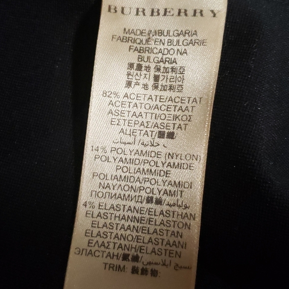 ⚡️Sale⚡️BURBERRY SLEEVELESS FITTED DRESS Sz 10/12/14👇 - Picture 11 of 16